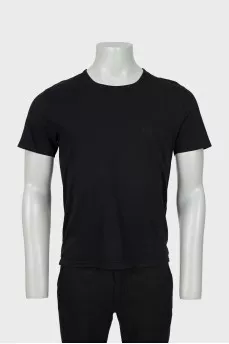 Men's T-shirt with embroidered logo