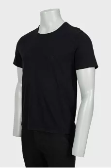 Men's T-shirt with embroidered logo