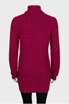 Longline knitted sweater