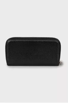 Men's wallet with embossing