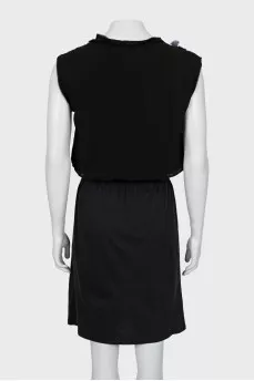 Black dress with decor