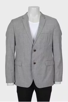 Men's light gray jacket