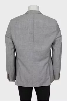 Men's light gray jacket