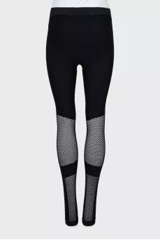 Leggings with mesh
