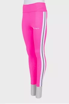 Sports leggings with tag