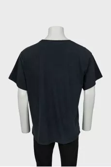 Men's oversized printed T-shirt