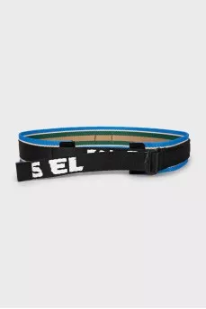 Mixed color textile belt
