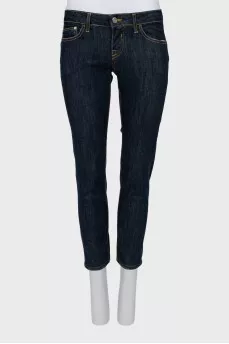 Low-rise skinny jeans