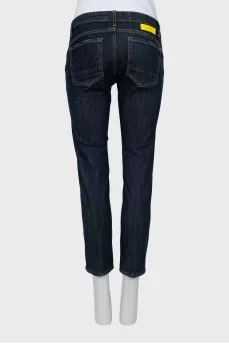 Low-rise skinny jeans