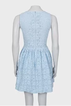 Fitted dress with sequins