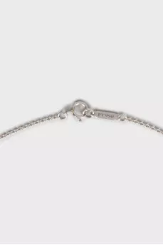 Platinum pendant with diamond heart
