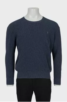 Men's dark gray sweater