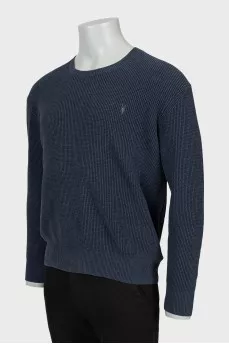 Men's dark gray sweater
