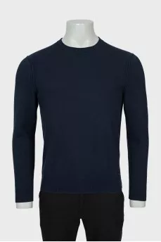 Men's dark blue sweater