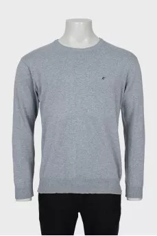 Men's gray jumper