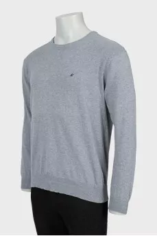 Men's gray jumper