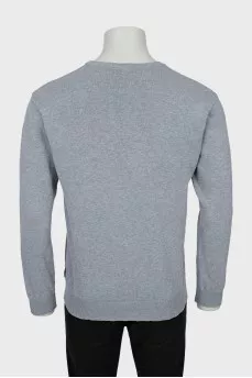 Men's gray jumper