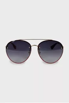 Aviator sunglasses gradient