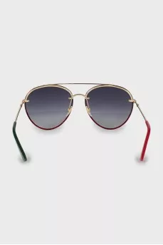 Aviator sunglasses gradient