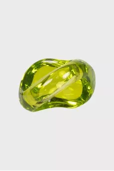 Massive crystal ring
