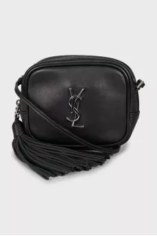 Mini crossbody bag with fringes