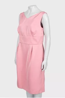 Pink V-Neck dress