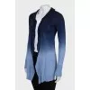 Cardigan in gradient print