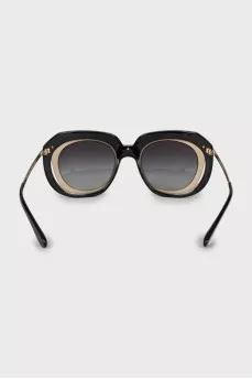 Mixed frame sunglasses
