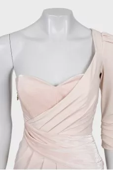 One shoulder bodycon dress