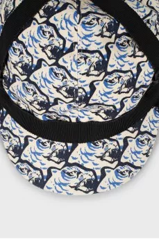 Decorated cap with print