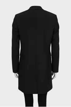 Longline jacket with button