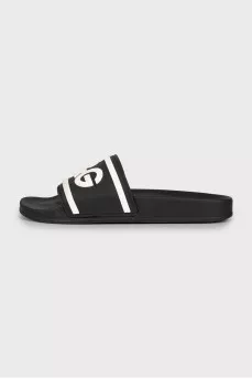 Men's flip-flops with brand logo