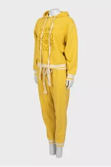 Tracksuit with embroidered logo