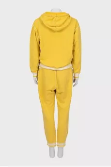 Tracksuit with embroidered logo