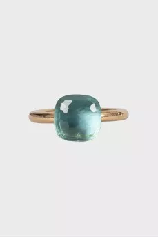 Gold ring with topaz