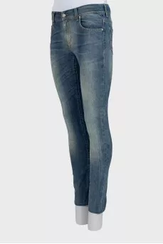 Джинсы skinny fit на средней посадке