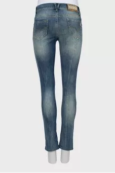 Джинсы skinny fit на средней посадке