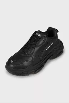 Men's black Triple S sneakers
