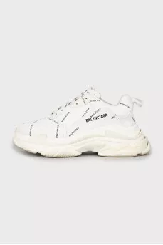 Men's white Triple S sneakers