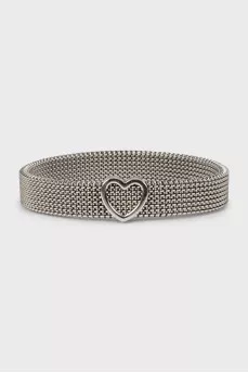 Stretch bracelet with the heart of Somerset