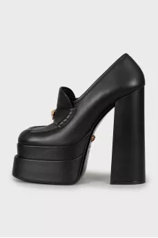 Chunky leather shoes