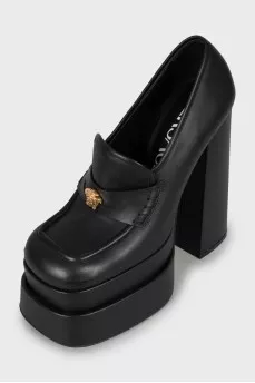 Chunky leather shoes