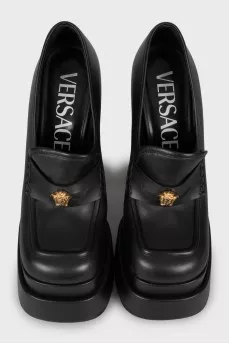 Chunky leather shoes