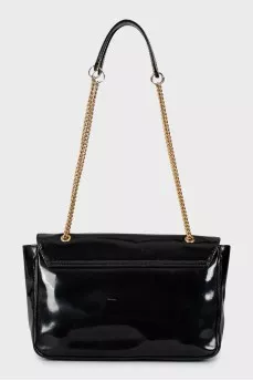 Lacquer bag with golden decoration