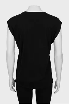 Printed straight-fit T-shirt