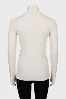 Slim fit beige golf