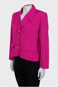 Vintage jacket with heart buttons