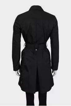 Fitted coat with collar