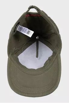 Men's cap with stripes