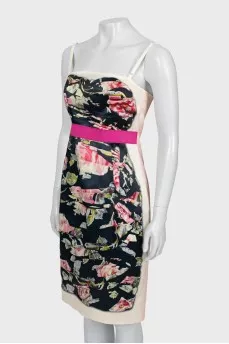 Floral strappy dress